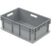 Global Industrial™ Solid Straight Wall Container 23-3/4""Lx15-3/4""Wx8-1/4""H Gray