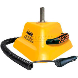 Magnetic Mount Base w/ Handle and Coiled Power Cord w/ Switch on Lighter Plug