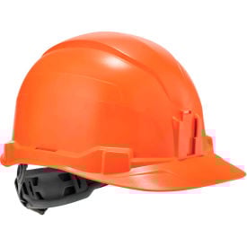 Ergodyne Skullerz® 8970 Hard Hat Cap Style Ratchet Suspension Class E Orange