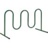 Global Industrial Wave Bike Rack 7-Bike Capacity Free Standing Green