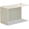 HON® Left Return Shell - 60""W x 24""D x 29-1/2""H - Silver Mesh/Light Gray - 38000 Series