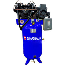 Global Industrial™ Two Stage Piston Air Compressor 10 HP 80 Gal. 1 Phase 230V