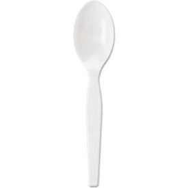 Dixie® DIXTM23C7 Individually Wrapped Teaspoons Polystyrene White 1000/Carton