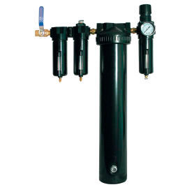Arrow StageAir 1 Gal. Desiccant Dryer C7612XXL Zinc & Aluminum Bowl 1/2"" NPT 250 PSI