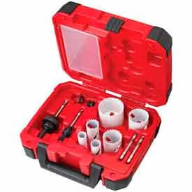 Milwaukee® 49-22-4095 10 Pc. Electricians Hole Dozer™ Hole Saw Kit