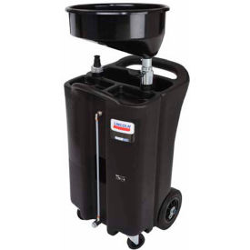 Lincoln Lubrication 26 Gallon Used Fluid Drain Black Polyethylene - 3626