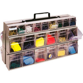 Quantum QTF320-42 Complete Portable Frame Unit With Tip Out Bins Ivory