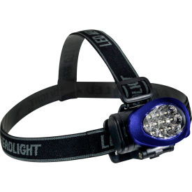 GoGreen Power 10 LED Headlamp GG-113-10HLBL Blue