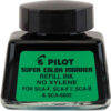Pilot® Jumbo Refillable Permanent Marker Ink Refill Black