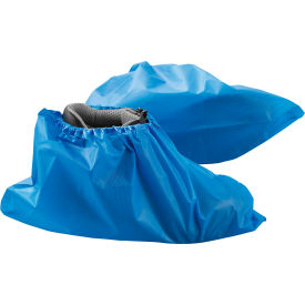 Global Industrial™ Water Resistant Disposable Shoe Covers Size 12-15 Blue 150 Pairs/Case