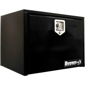 Buyer's Black Steel Underbody Truck Box with T-Handle 15x13x24 - 1703322