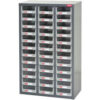 Shuter Parts Drawer Cabinet 36 Drawers Floor unit 23""W x 11-1/2""D x 37""H