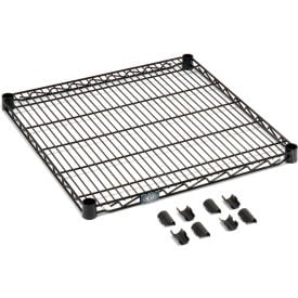 Nexel® S2154B Black Epoxy Wire Shelf 54""W x 21""D