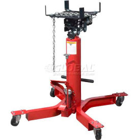 Sunex Tools 7793B 1/2 Ton lb Telescopic Transmission Jack Universal Saddle Foot Activated