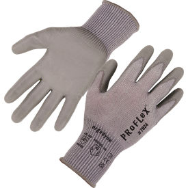 Ergodyne® Proflex 7024 Cut Resistant Gloves Polyurethane Coated ANSI A2 XL Gray 1 Pair