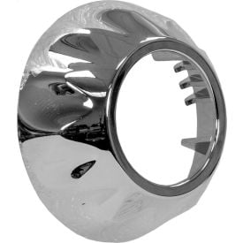 Buyers Chrome Bezel For 1"" Round Surface/Recess Mount Strobe Lights - 8892420