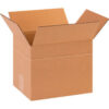 Global Industrial™ Multi Depth Cardboard Corrugated Boxes 10""L x 8""W x 8""H Kraft