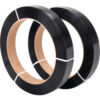 Global Industrial™ Polyester Strapping 1/2""W x 3600'L x 0.020"" Thick Black