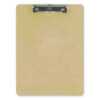 Officemate® Recycled Low-Profile Clipboard Letter Size 9"" x 12-1/2"" Brown
