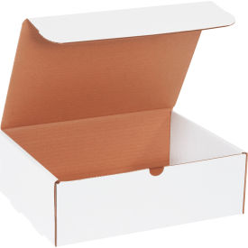 Global Industrial™ Corrugated Literature Mailers 12-1/8""L x 9-1/4""W x 4""H White