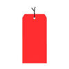 Global Industrial™ Shipping Tag Pre Strung #2 3-1/4""L x 1-5/8""W Red 1000/Pack