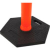 Global Industrial Rubber Base For Delineator Post Hexagonal