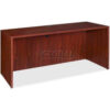 Lorell® Credenza Shell - 66""W x 24""D x 29-1/2""H - Mahogany - Essentials Series