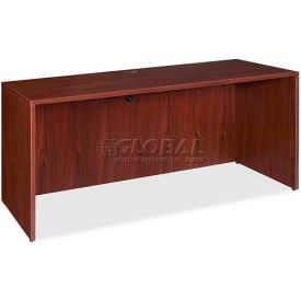 Lorell® Credenza Shell - 66""W x 24""D x 29-1/2""H - Mahogany - Essentials Series