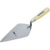 10""L X 4 1/2"" W Pro Carbon Steel Narrow London Masonry Trowel Wood Handle