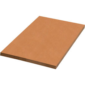 Single Wall Corrugated Sheets 42""L x 42""W Kraft