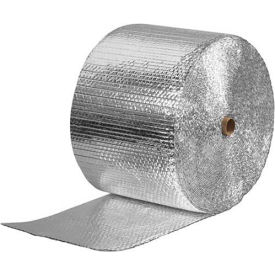 Global Industrial™ Cool Shield Thermal Bubble Roll 16""W x 125'L x 3/16"" Bubble Silver