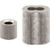 Prime-Line GD 12151 Ferrules and Stops 1/8-Inch Aluminum(Pack of 2)