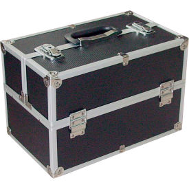 CASE-F Aluminum Storage Case 16""L x 10""W x 11""H Black/Silver
