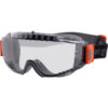 Ergodyne® MODI-FAB OTG Safety Goggles w/ Elastic Strap Vented Frame Clear Lens Gray Frame
