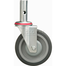 Replacement 5"" Swivel Casters - Pair - For Global Industrial™ 2-in-1 & 3-in-1 Hand Trucks