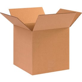 Global Industrial™ Heavy Duty Cardboard Corrugated Boxes 10""L x 10""W x 10""H Kraft