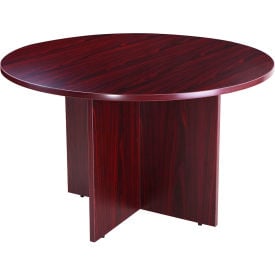 47"" Round Conference Table - Mahogany