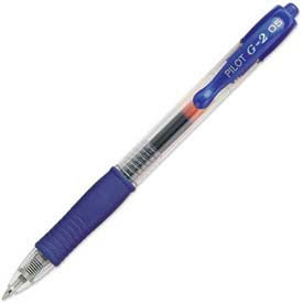 Pilot® G2 Gel Retractable Rollerball Pen Extra Fine 0.5mm Blue Ink Dozen