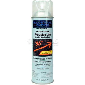 Rust-Oleum M1800 System Water-Based Precision-Line Inverted Marking Paint Aerosol Clear