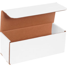 Global Industrial Corrugated Mailers 10""L x 4""W x 4""H White