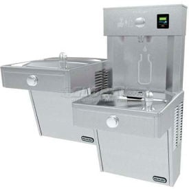 Elkay LVRCTL8WSK EZH20 VR Bi-Level Water Bottle Filling Station & Bubbler Filtered Stainless Steel