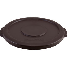 Global Industrial™ Plastic Trash Can Lid 10 Gallon Brown