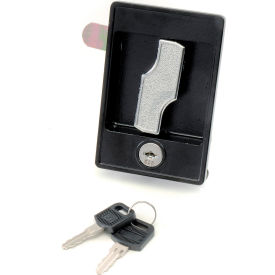 Global Industrial™ Replacement Handle & Lock Set With Keys For 237635GY/BK/TN & 269876GY/WH