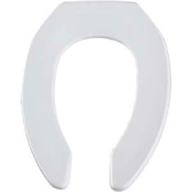 Bemis Heavy Duty Open Front Seat STA-TITE Hinges Elongated Style Self-Sustaining Hinges White