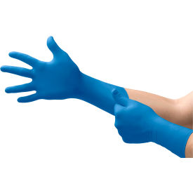 Ansell MICROFLEX® SafeGrip® SG-375 Latex Gloves Powder-Free Beaded Size L 50/Pack