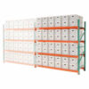 Global Industrial™ Record Storage Rack Add-On Letter Legal 120""W x 36""D x 96""H