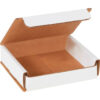 Global Industrial Corrugated Mailers 4""L x 4""W x 1""H White