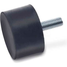 Vibration/Shock Absorption Mount Threaded Stud 1.18"" Dia 20mm H M8 x 1.25 Thread