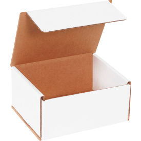 Global Industrial™ Corrugated Mailers 6""L x 5""W x 3""H White