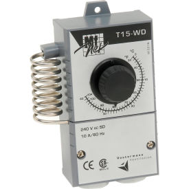Vostermans Mechanical Thermostat For Fan Or Heater Single Pole